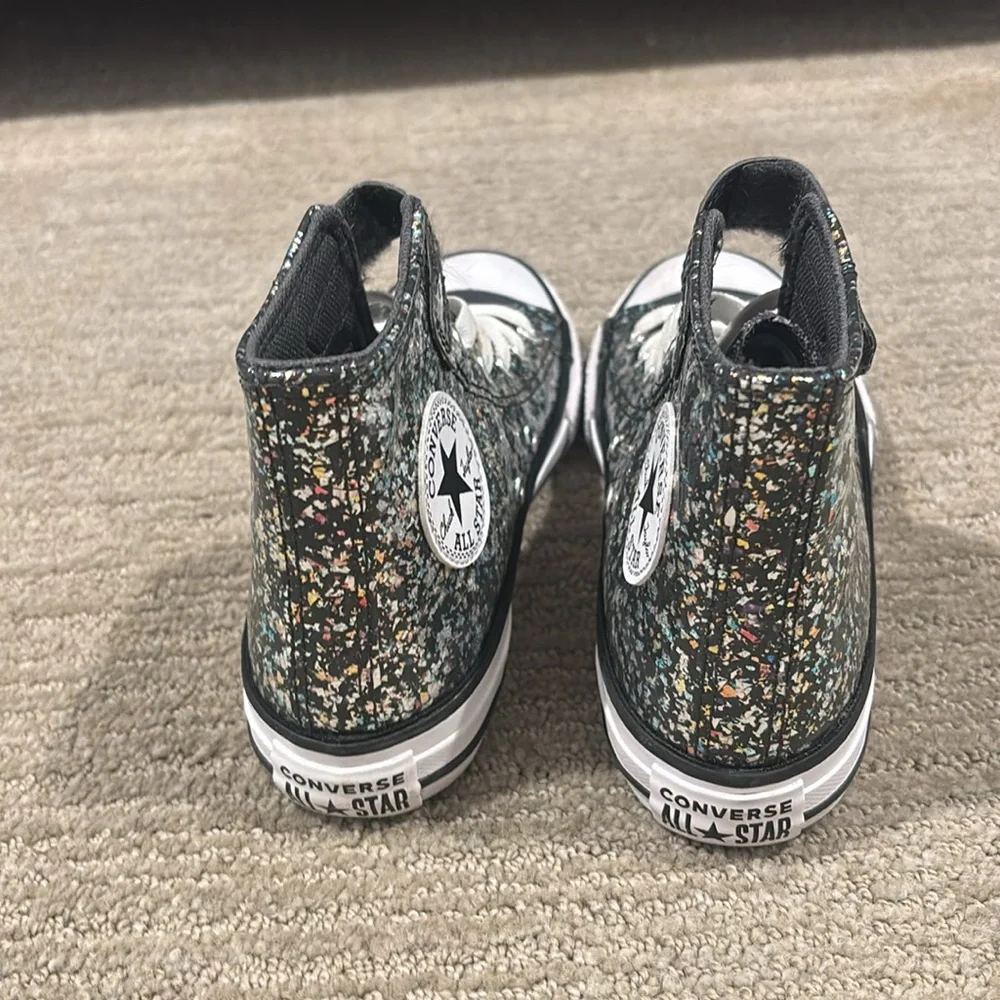 Brand New Converse sparkle high tops - Picture 2 of 4